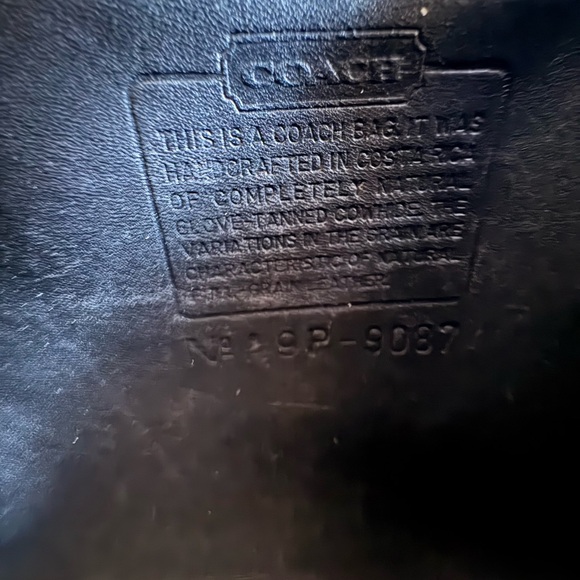 Vintage Coach Metropolis Zip Bag | 9087 | Costa Rica 1999 | Great Condition - Picture 12 of 16